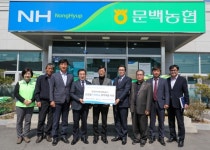 한난, 우한교민 품어준 진천군에 온기 전달