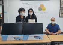 국토교통진흥원 노사, 밀알장애인자립센터에 컴퓨터 기증 눈길