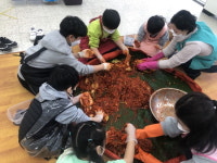 우리관리, LH별내별빛마을3-5단지, 김치 기부 행사