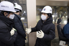 한화진 환경장관, AI 적용 소각장에 현장 발길