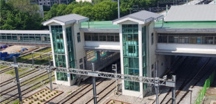 KR, 서빙고역 엘리베이터 설치