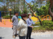김포시, 은여울공원 등 공원녹지 정비사업지 5개소 현장 점검