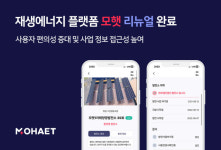 모햇, 사용자 편의성 증대 위한 리뉴얼 완료