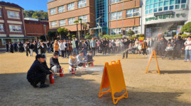 교육시설안전원, 장애유형별 화재대피 시나리오 소방훈련 실