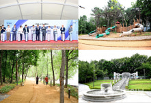 파주시, 맨발 건기 등 주민 선호시설 도입···교하중앙공원 새 단장