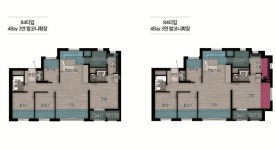 번영로 하늘채 라크뷰 3면 발코니 특화설계… 서비스 면적 극대화