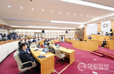 파주시의회, 제249회 임시회 개회···조례 추경 등 29건 심의