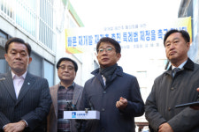 박상우 국토부 장관, 수원 영통1 재개발 현장 방문… 재건축 촉진법 신속 추진해야