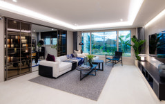 지웰 엘리움 양주 덕계역 전 세대 발코니 유리난간 적용