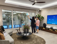 우미건설 오산 세교 우미린 레이크시티 맞통풍 와이드평면 호평