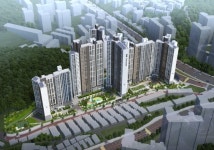 더샵 트리센트 현장 이미지