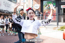 [NC포토] 연극 ‘로드씨어터 대학로2’ 류효정, 조심히 가세요