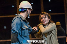 [NC포토] 연극 ‘더 헬멧’ 정원조-한송희, 나는 모르는 일입니다 