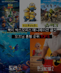 인크레더블 한 기록 경신! 역대 애니메이션 흥행 순위 TOP 5