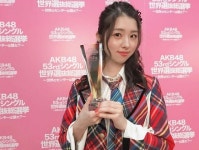 “총선거 22위 감사합니다” ‘이와타테 사호’…팬들을 향한 감사인사