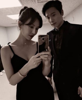 [#별별샷]김소연이상우 부부, 워너비 부부의 비주얼에 ‘시선집중’