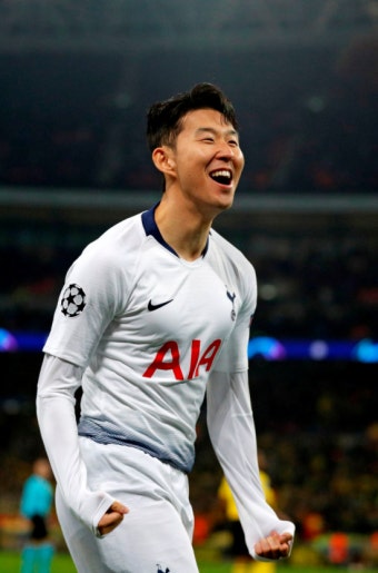 [챔피언스리그]토트넘, 도르트문트에 3-0 완승…손흥민 시즌 16호 골