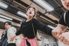 [포토뉴스] 소설 읽어주는 당나귀가 있다? 뮤지컬 얼쑤 연습실
