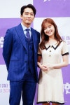 [NC포토]위대한 쇼 송승헌·노정의, 아빠 여기서 웃는 거죠