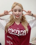 치어리더 신유리, 양갈래 헤어스타일도 귀엽게 소화 ‘심멎’