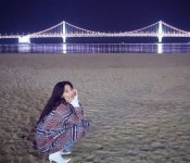 한가림, 야경을 밝히는 눈부신 미모