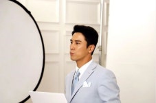 슈트핏 좋은 장민호, 촬영하다가 나온 집중 입