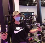 고은美미용실(고은미미용실) | 고은민, 건강미 넘치는 운동 근황...마스크 뚫는 '깜찍' 매력