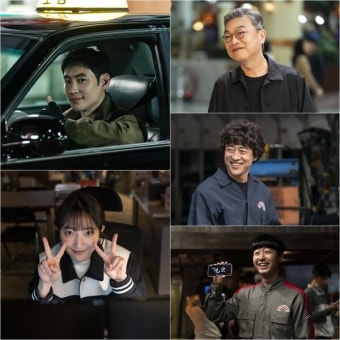 '모범택시2' 이제훈-김의성-표예진-장혁진-배유람 무지개 5인방, 입 모아 '시즌3' 만들자
