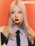 ITZY 리아, 금발에 레드립…고전영화 배우처럼(화보)