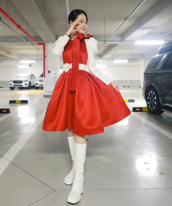 '현역가왕' 김다현, 눈물 그만…깜찍한 볼하트 '심기일전'