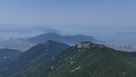 다도해를 품고 있는 용의 쉼터, 사천 와룡산