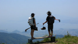 다도해를 품고 있는 용의 쉼터, 사천 와룡산