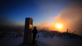 아름다운 설원의 향연, 태백산국립공원