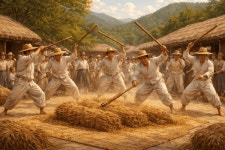 [우리 소리를 찾아서] 옹헤야, 도리깨의 박자가 되다