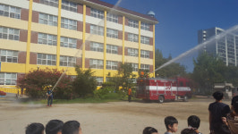 학산초, 달서소방서 연계 화재대피훈련