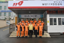 이상길 대구행정부시장, 중부소방서 방문