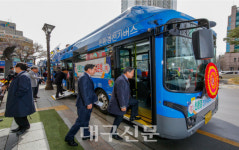 대구 전기시내버스 첫 선