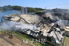 경산 시너 공장 화재 1시간여 만에 완진…3억 피해
