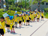 포항 공공형어린이집聯 철도숲 걸으며 자연 만끽