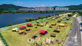 대구 근교 야영장 찾은 시민들 집 근처 도시 캠핑, 부담 적어 좋아요