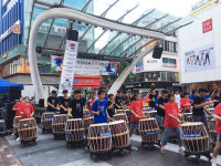 광복절 의미 새기며…동성로 메운 북소리