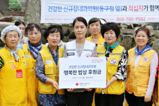 건강한 신규창내과의원 행복한 밥상 급식 봉사