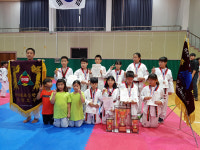 태권도 실력 뽐낸 반야월초 아이들