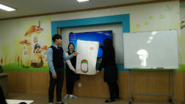 월성본부, 양북중학교 대상 방사선 탐구교실