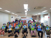 대구 서구 평리1동 행정복지센터, 노인일자리 참여자 여름용품 전달