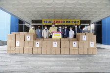 상산포럼봉사회, 덴탈마스크 10만매 기탁