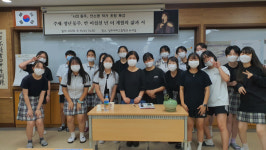 상주여고 윤동주 문학의 날 작가 초청 특강·낭송회 진행