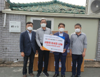 동구지역자활센터, 직접 만든 사랑의 티셔츠 기부