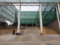 범어도서관 교통약자 주출입구 폐쇄…대안 필요