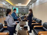 서부署, 보이스피싱 예방 금융기관 직원 표창